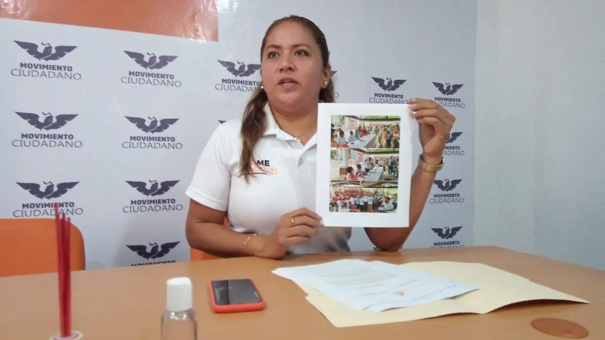 Candidata movimiento ciudadano